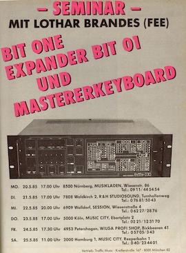 - SEMINAR - MIT LOTHAR BRANDES (FEE)