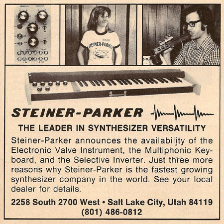 Steiner-Parker – The Leader in Synthesizer Versatility