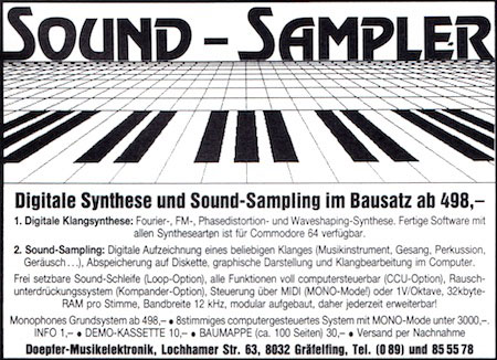 Digitale Synthese und Sound-Sampling im Bausatz ab 498,-