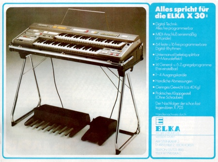 Alles spricht für die ELKA X 30 Alles spricht für die ELKA X 30
