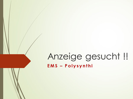 Anzeige gesucht !! Anzeige gesucht !!