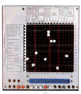 EMS: Synthi-A/AKS: Kreuzschienensteckfeld