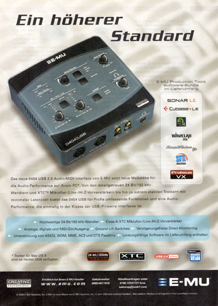 Ein höherer Standard