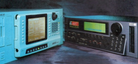 Akai S6000 (links) und E-mu E4XT Ultra (rechts)