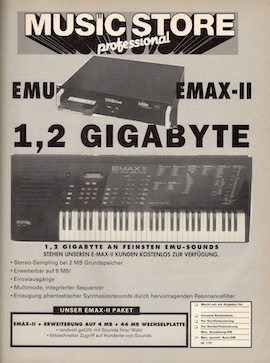 Emu Emax-II 1,2 Gigabyte