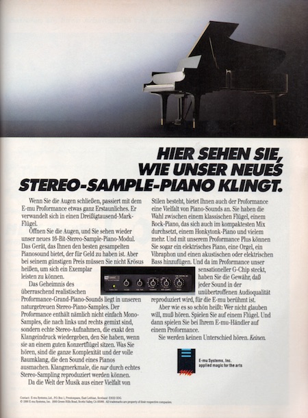 Hier sehen Sie, wie unser neues Stereo-Sample-Piano klingt.