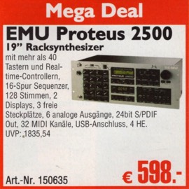 Mega Deal - EMU Proteus 2500