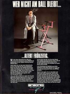 Wer nicht am Ball bleibt... ...altert frühzeitig.