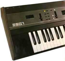 ENSONIQ: ESQ-1: linke Seite