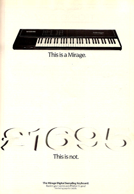 This is a Mirage. This is not. This is a Mirage. This is not.