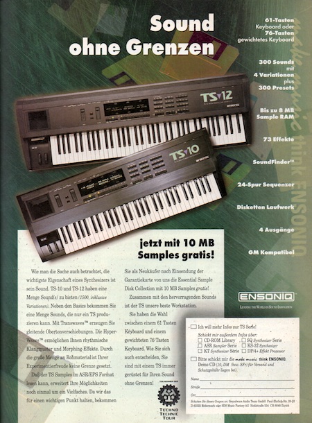 Sound ohne Grenzen - jetzt mit 10 MB Samples gratis!