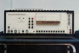 FAIRLIGHT: CMI: rückseitige Anschlüsse