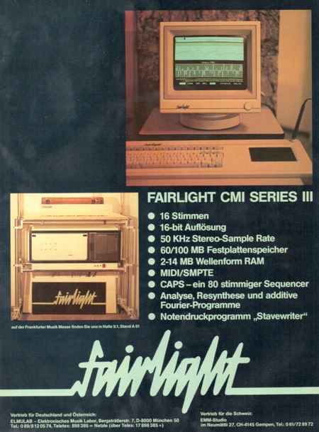 Fairlight CMI Series III