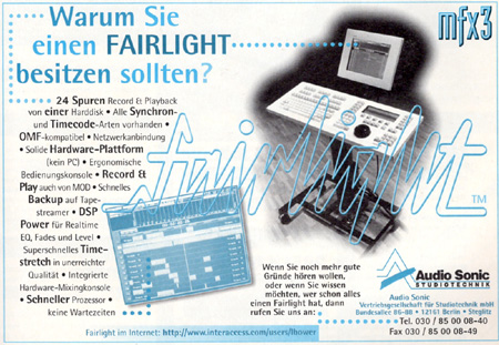 Warum Sie einen FAIRLIGHT besitzen sollten?