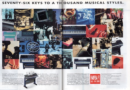Seventy-Six Keys To A Thousand Musical Styles.