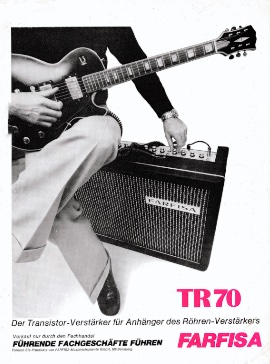 TR70 - Der Transistor-Verstärker für Anhänger des Röhren-Verstärkers