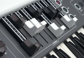 Studiologic: Numa Organ: Zugriegel