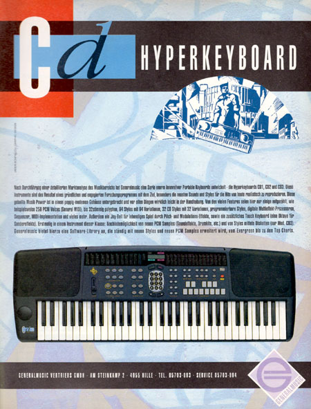 CD Hyperkeyboard