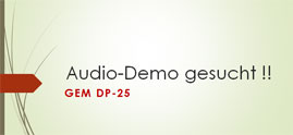 Audio-Demo gesucht !!