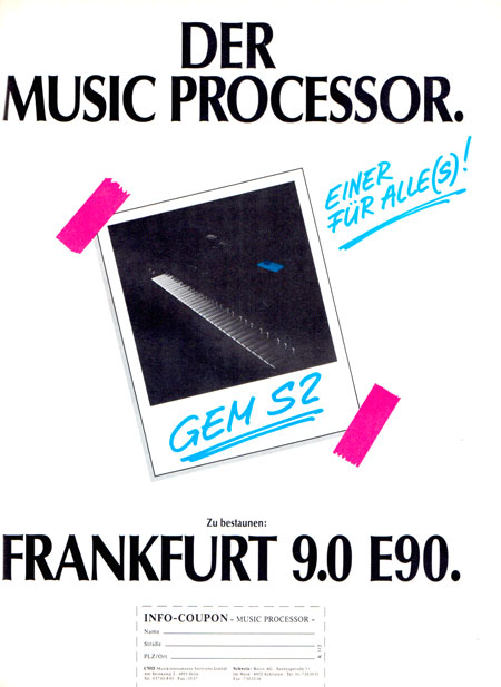 Der Music Processor - Einer für Alle(s)! - GEM S2