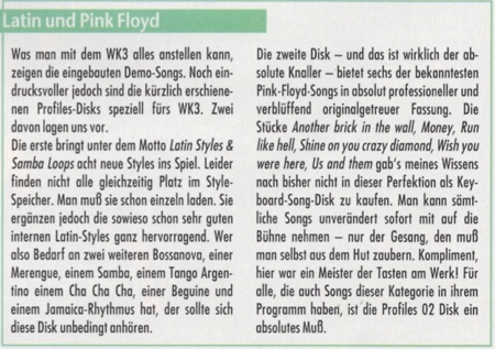 Latin und Pink Floyd