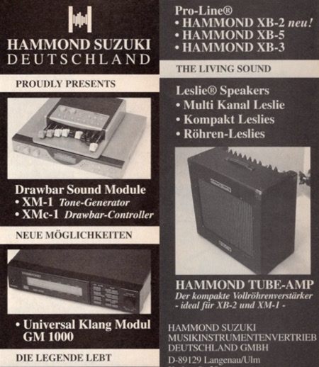 Hammond Suzuki Deutschland Proudly Presents Hammond Suzuki Deutschland Proudly Presents