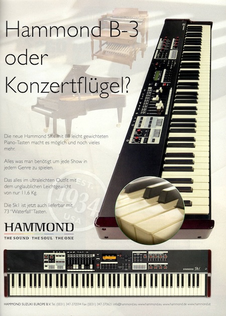 Hammond B-3 oder Konzertflügel?