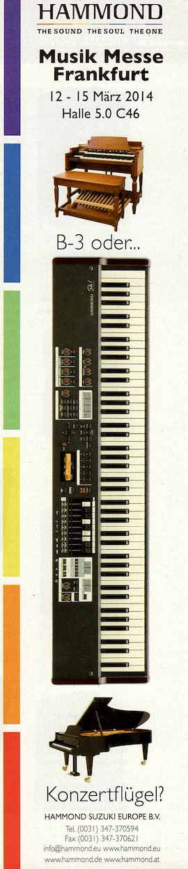 Hammond B-3 oder Konzertflügel?
