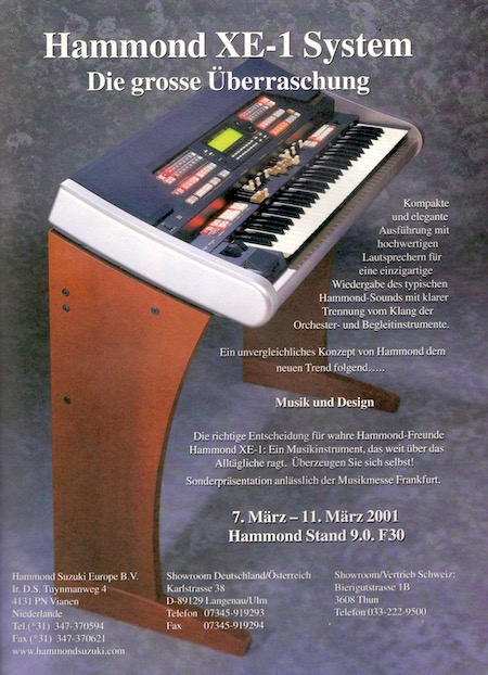 Hammond XE-1 System - Die grosse Überraschung