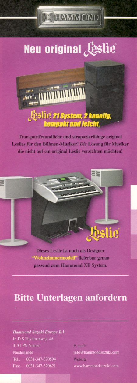 Neu original Leslie Neu original Leslie