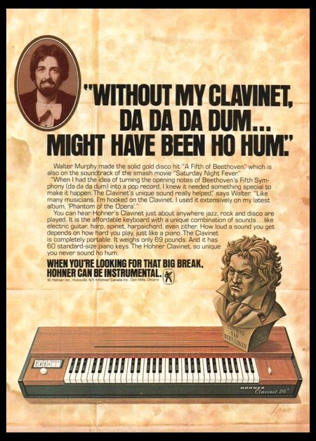 ”Without My Clavinet. DA DA DA DUM… Might Have Been Ho HUM.”