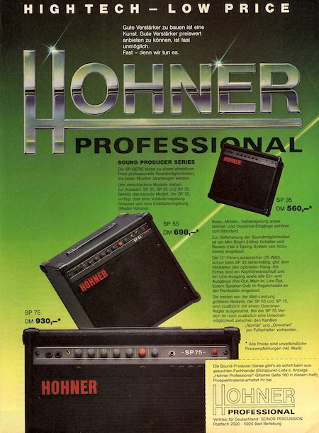 High Tech - Low Price -  Gute Verstärker zu bauen ist eine Kunst ...