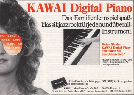 KAWAI - Digital-Piano - Das Familienlernspielspaß-klassikjazzrockfürjedenundüberall-Instrument.