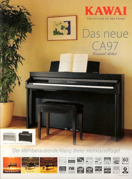 Das neue CA97 - Der atemberaubende Klang dreier Weltklasseflügel