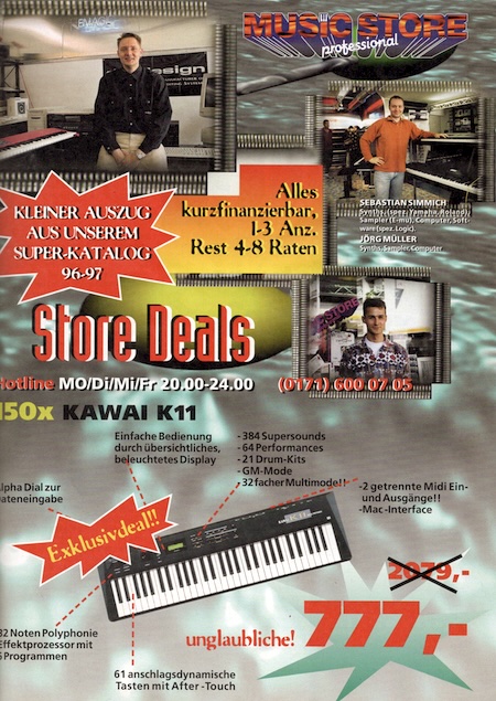 Typische Music Store Deals