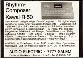 Rhythm-Composer KAWAI R-50