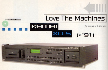 Kawai: XD-5 - Love The Machines von Bernhard Lösener Kawai: XD-5 - Love The Machines von Bernhard Lösener