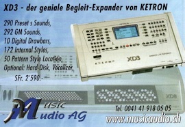 XD3 - der geniale Begleitexpander von KETRON