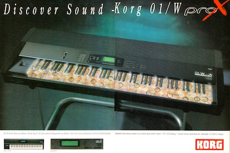 Discover Sound - Korg 01/W proX