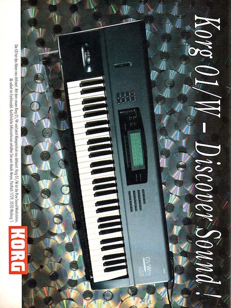 Korg 01/W - Discover Sound!