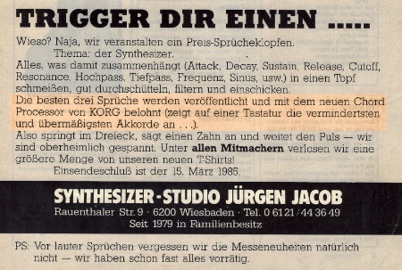 Trigger dir einen ..... Trigger dir einen .....