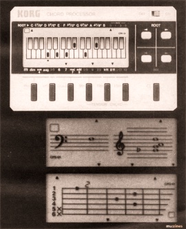 Korg: Chord-Prozessoren
