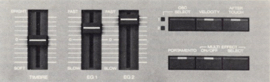 KORG: DS-8: Bedienfeld