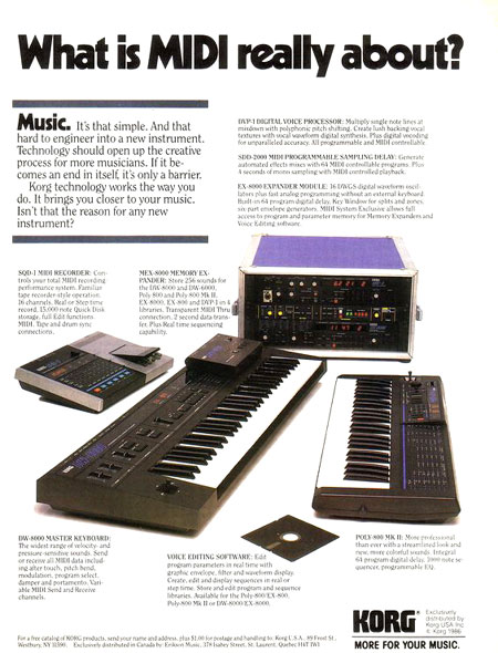 What ist MIDI really about? What ist MIDI really about?
