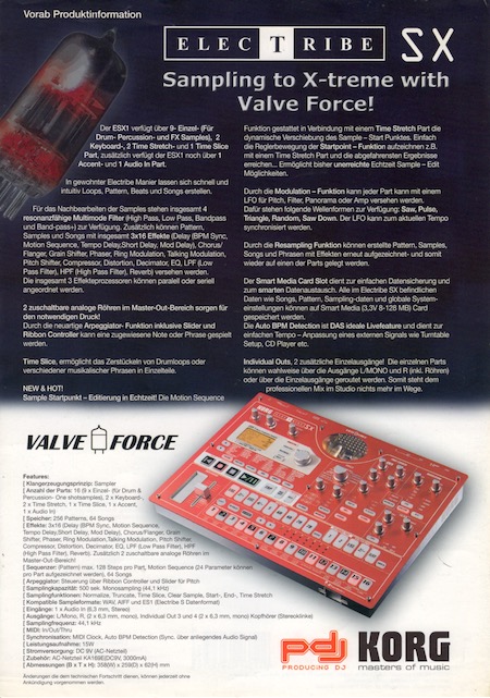 Sampling to X-treme with Valve Force!