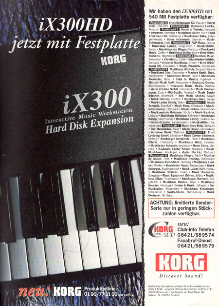 iX300HD jetzt mit Festplatte