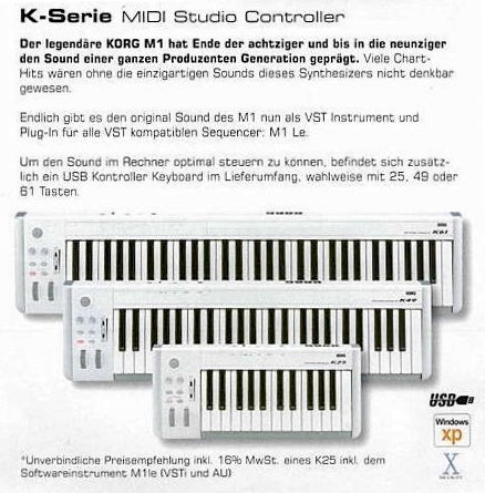 K-Serie - MIDI-Studio Controller
