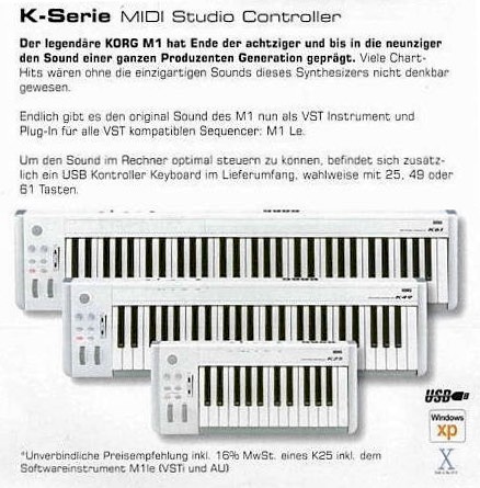 K-Serie - MIDI-Studio Controller K-Serie - MIDI-Studio Controller