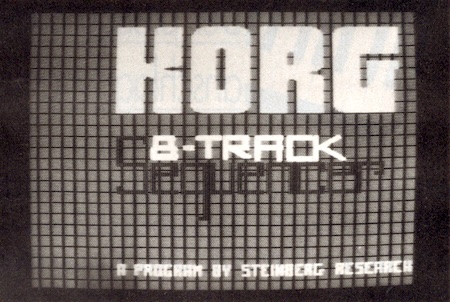 KORG 8-Track Sequencer-Software