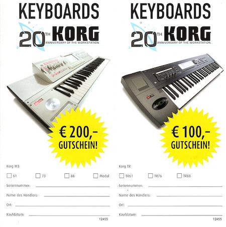20th KORG Anniversary Of The Workstion